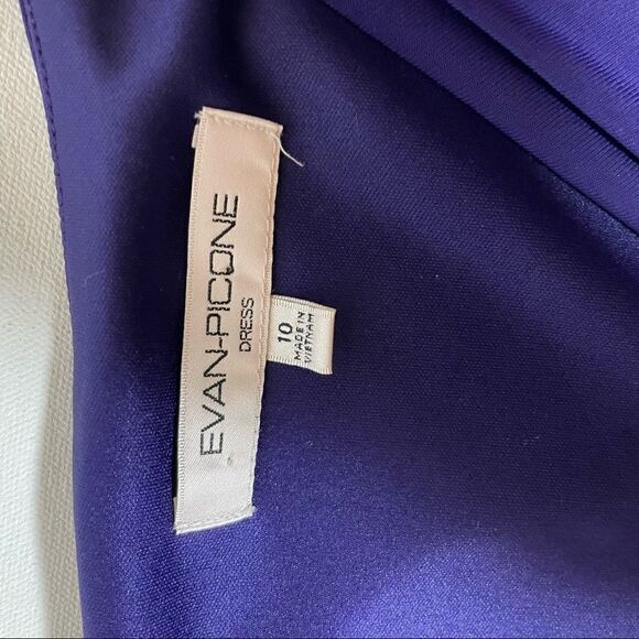 Evan Picone Purple Dress - Picture 6 of 10